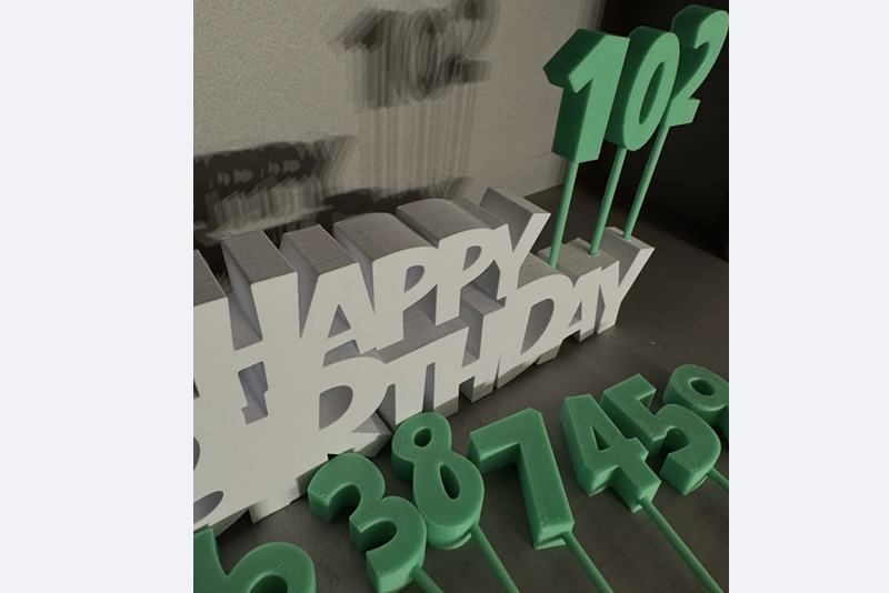 letras impresion-3d
